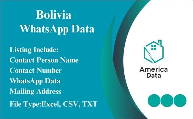 玻利维亚 WhatsApp 数据