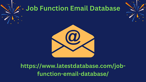 Job Function Email Database