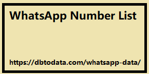 WhatsApp Number List