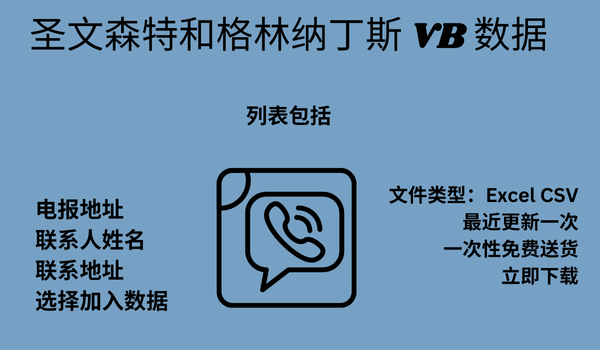 圣文森特和格林纳丁斯 VB 数据