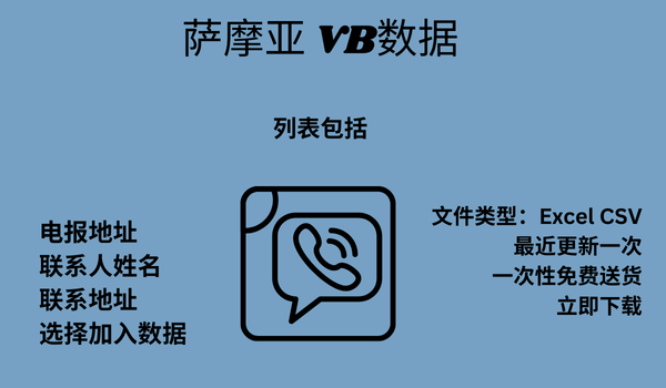 萨摩亚 VB数据